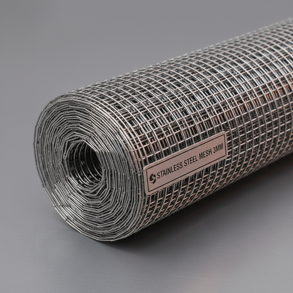 Durable Stainless Steel Wire Mesh 3mm for Global Industrial Applications