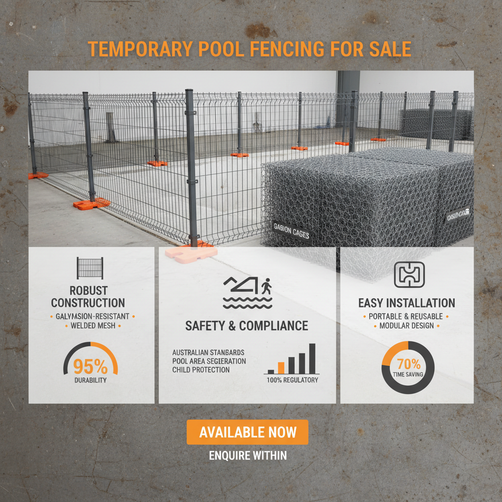 Comprehensive Guide to Temporary Pool Fencing for Sale and Safety Regulations