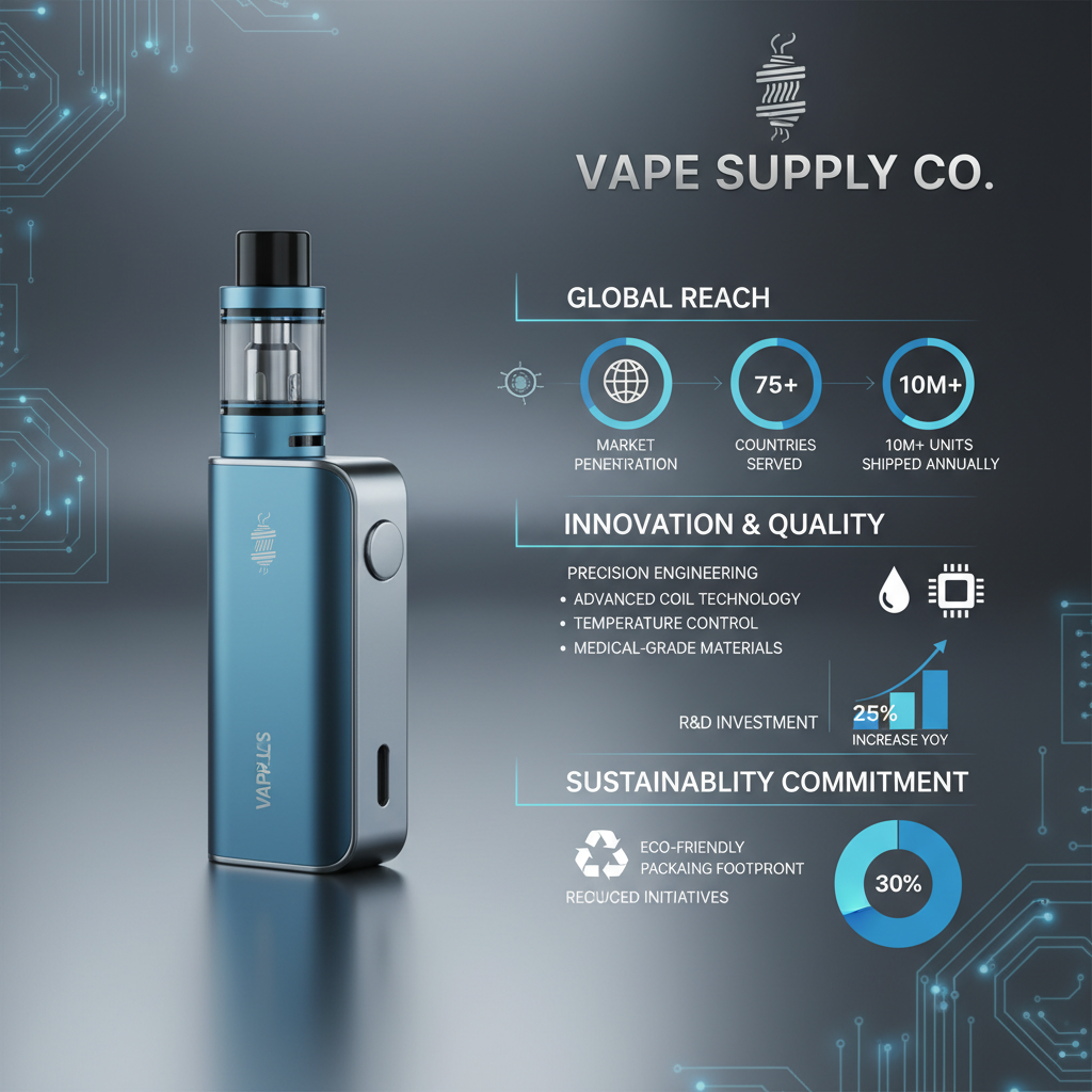 Choosing a Reliable Vape Supply Company for Quality and Safety
