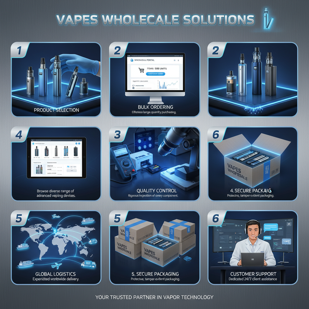 Find a Reliable Vapes Wholesale Supplier for Your Business Needs