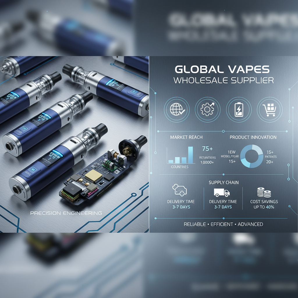 Find a Reliable Vapes Wholesale Supplier for Your Business Needs
