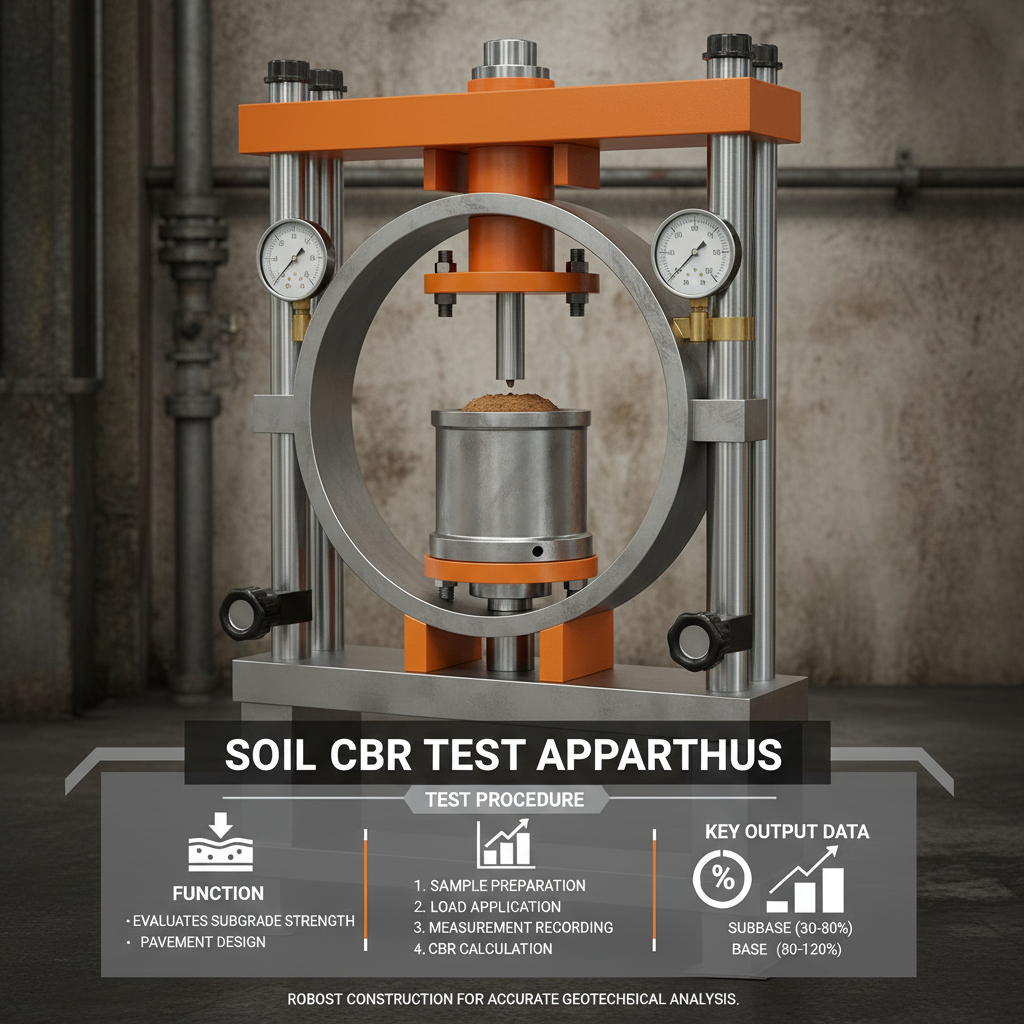 Soil CBR test equipment