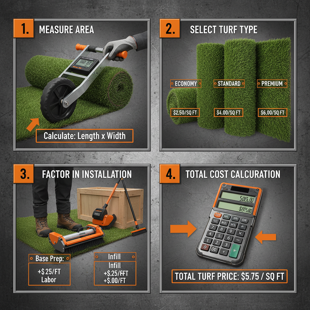turf price per square foot
