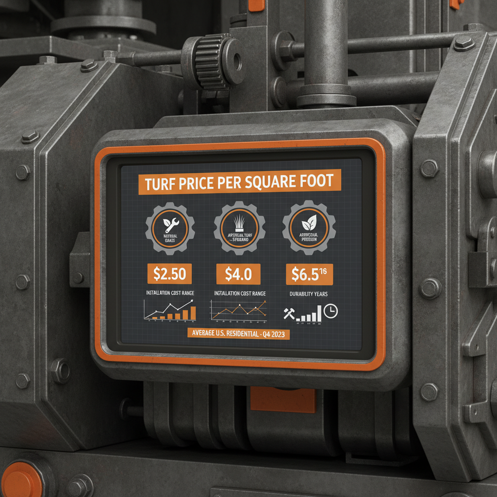 turf price per square foot