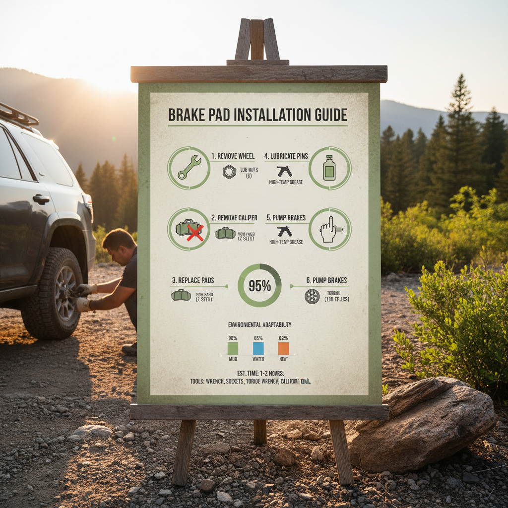 installing brake pads