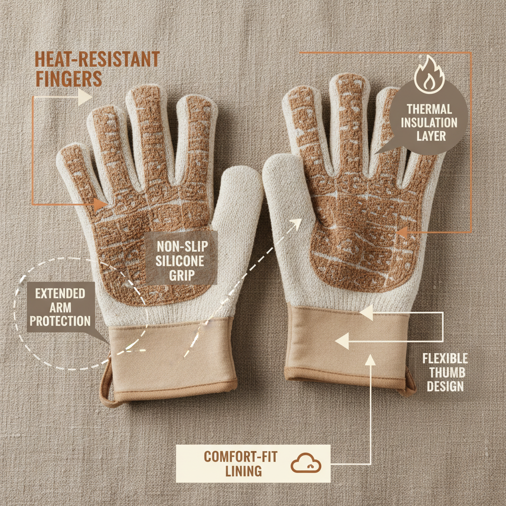 bbq cooking gloves
