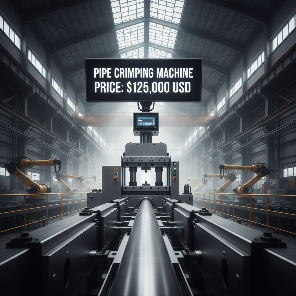 pipe crimping machine price
