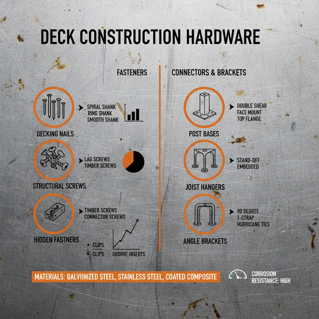 hardware for building decks