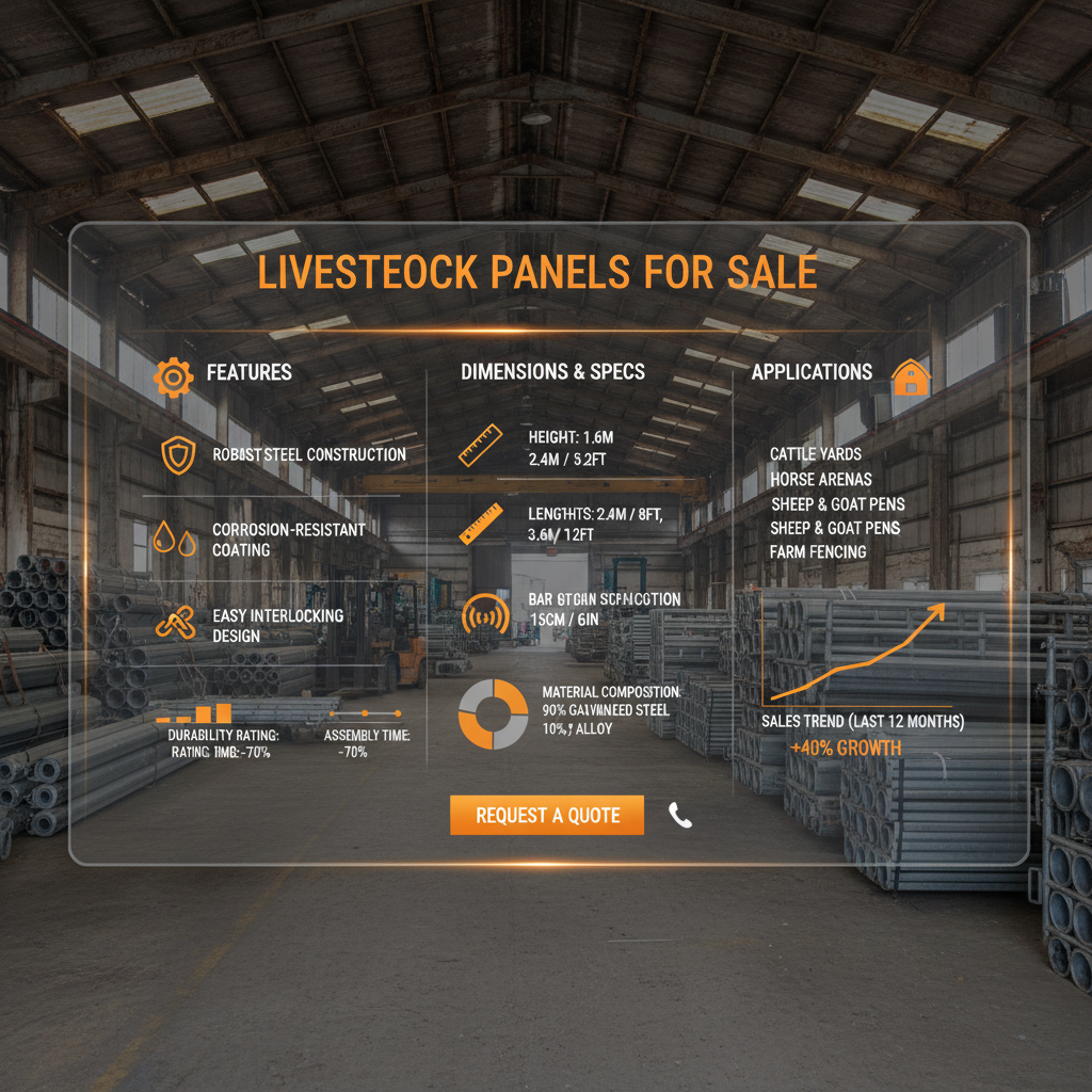 livestock panels for sale