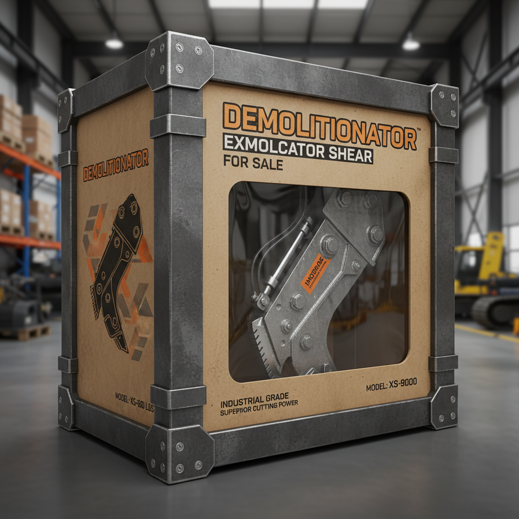 excavator shear for sale