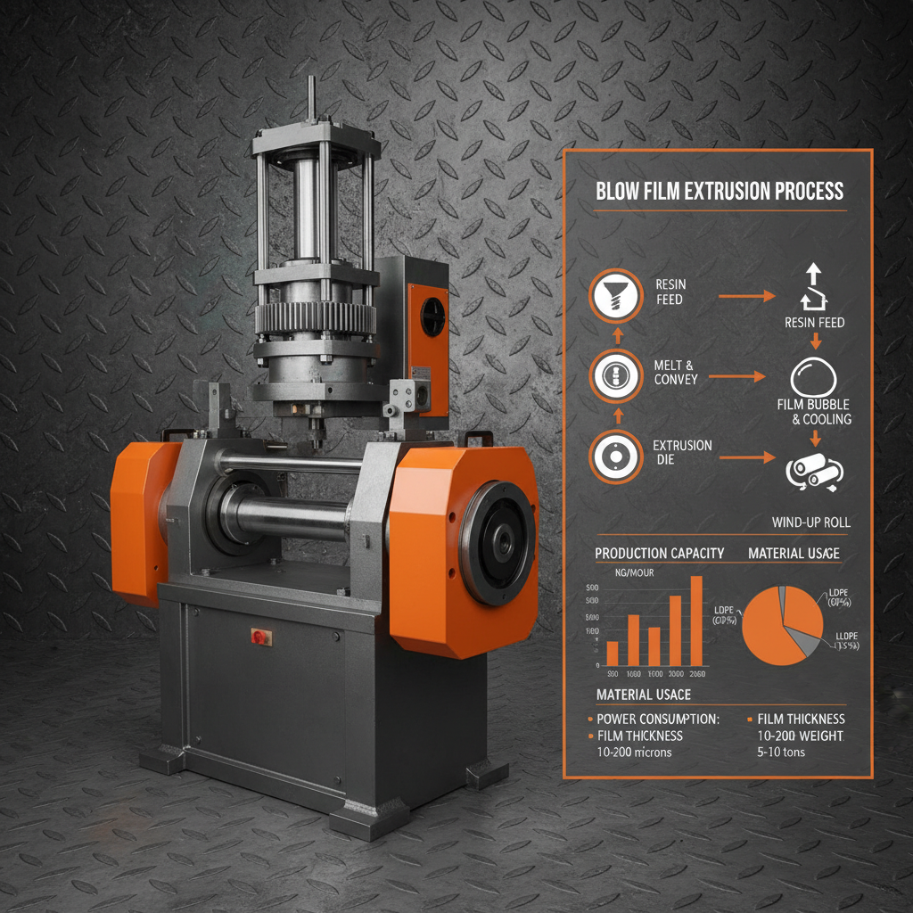 blow film extrusion machine