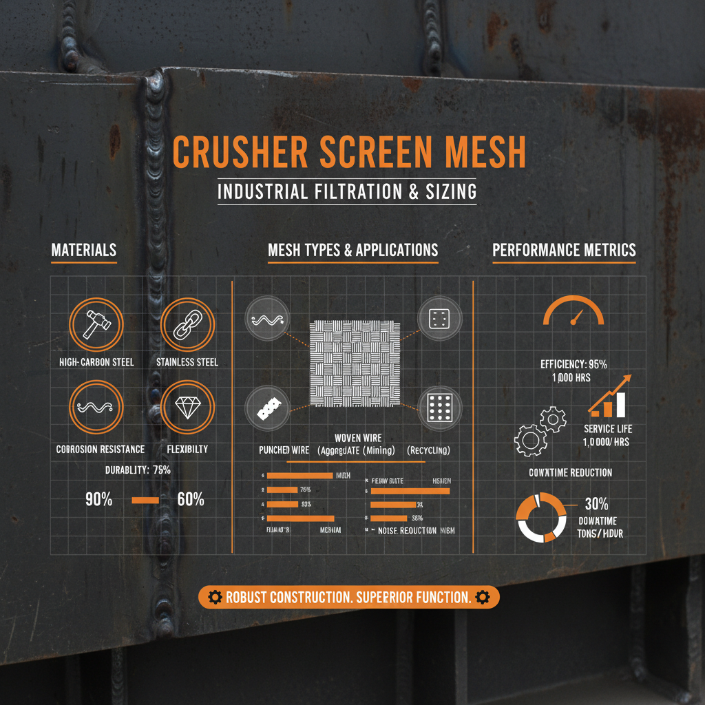 crusher screen mesh