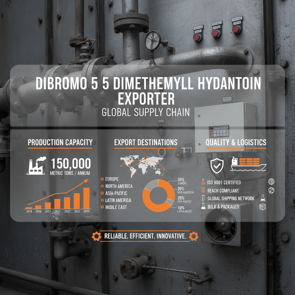 Dibromo 5 5 Dimethyl Hydantoin exporter