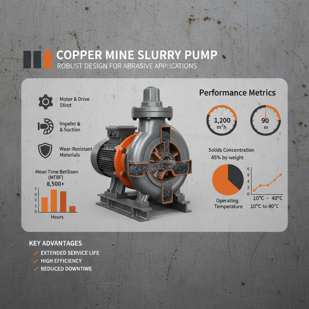 slurry pump for copper mine