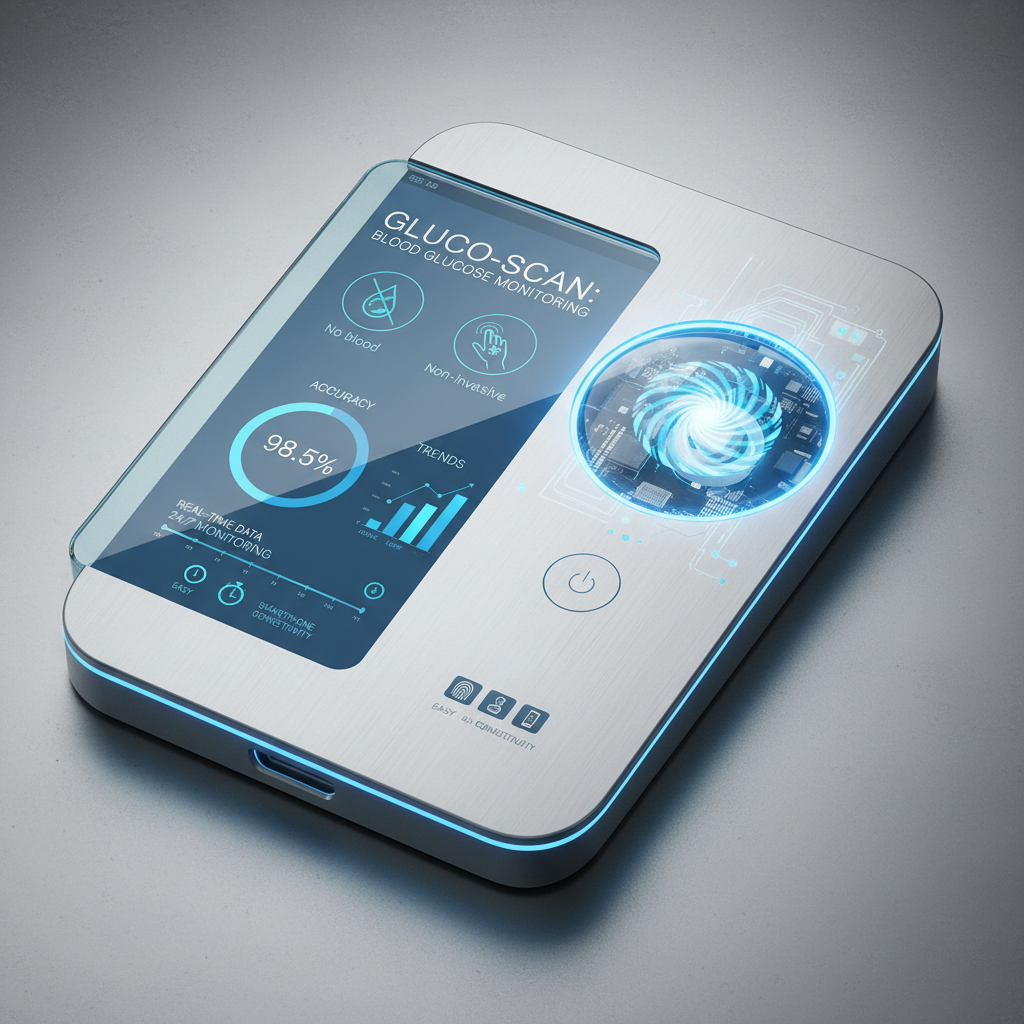 blood glucose monitor without blood Products