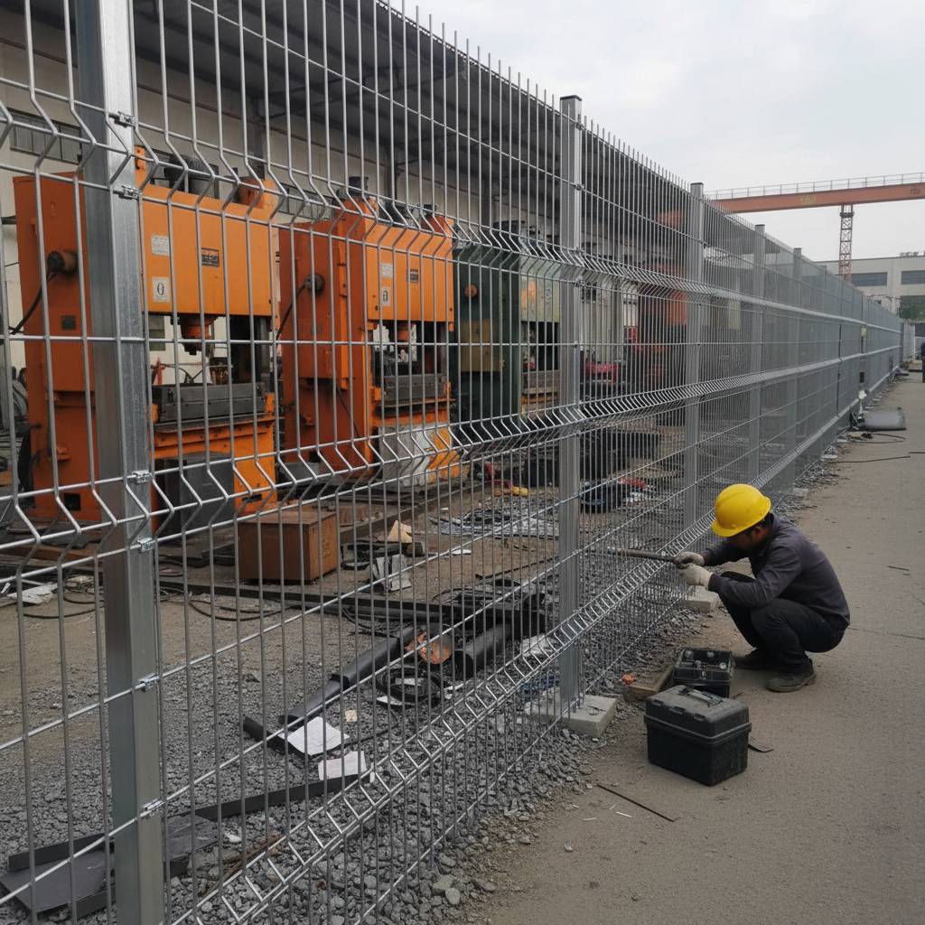 3d Curved Fence