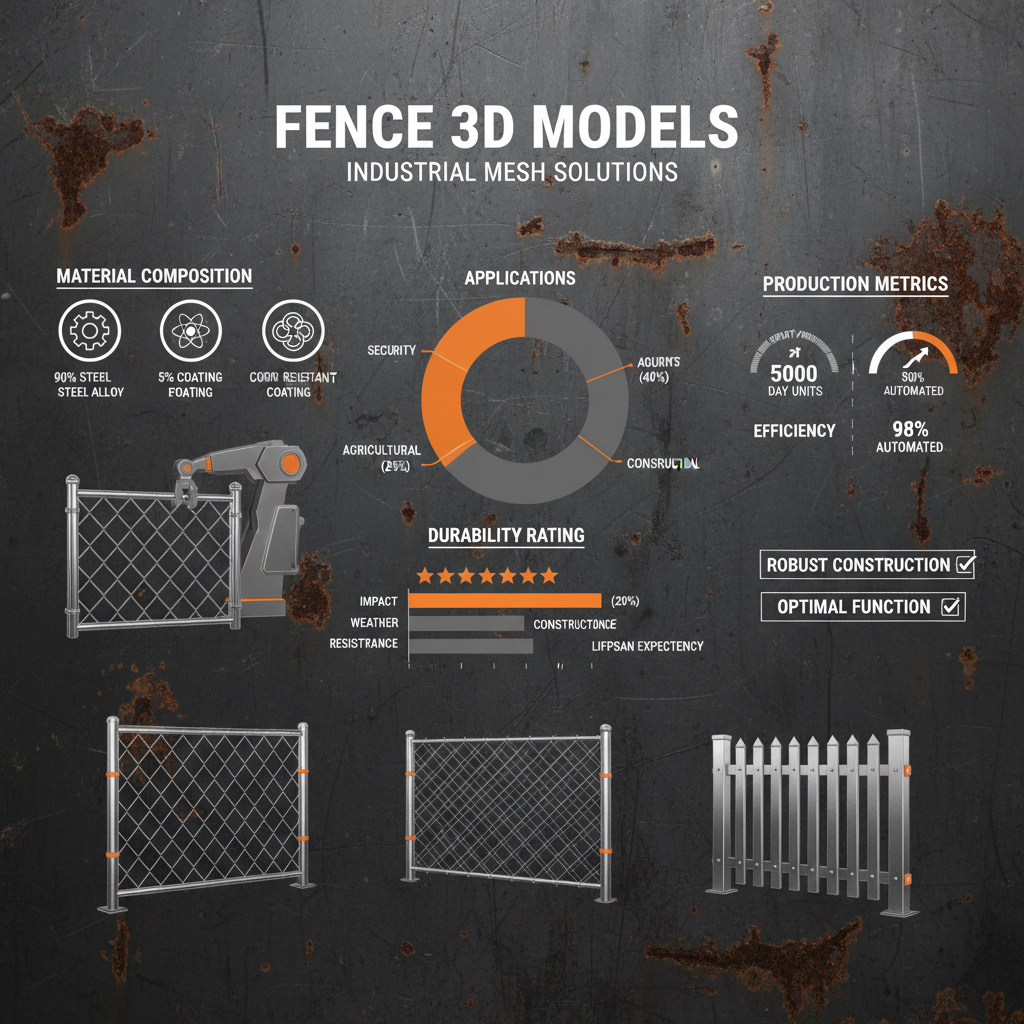 Fence 3d Models