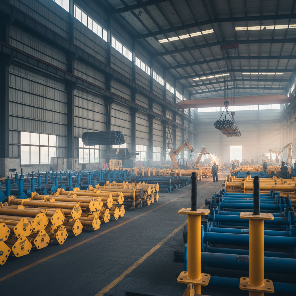construction steel props Factory