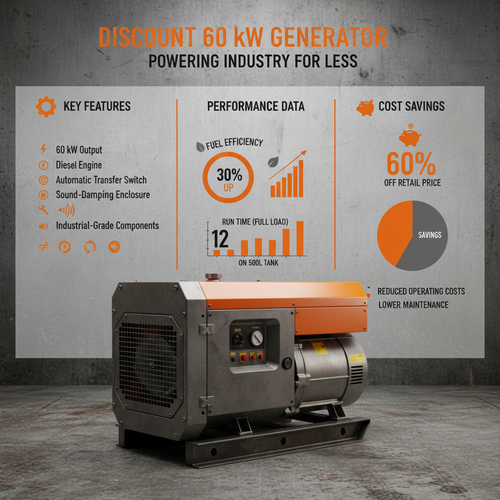 Discount 60 kw generator