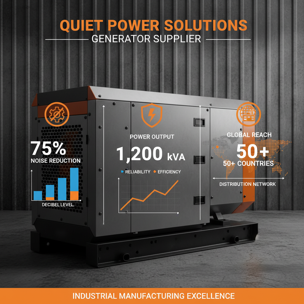 quiet power generator Supplier