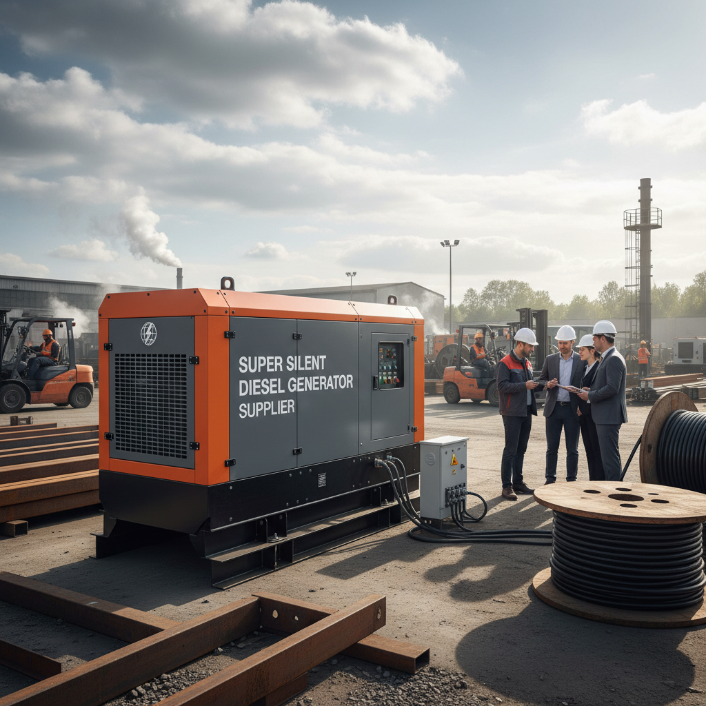 super silent diesel generator Supplier