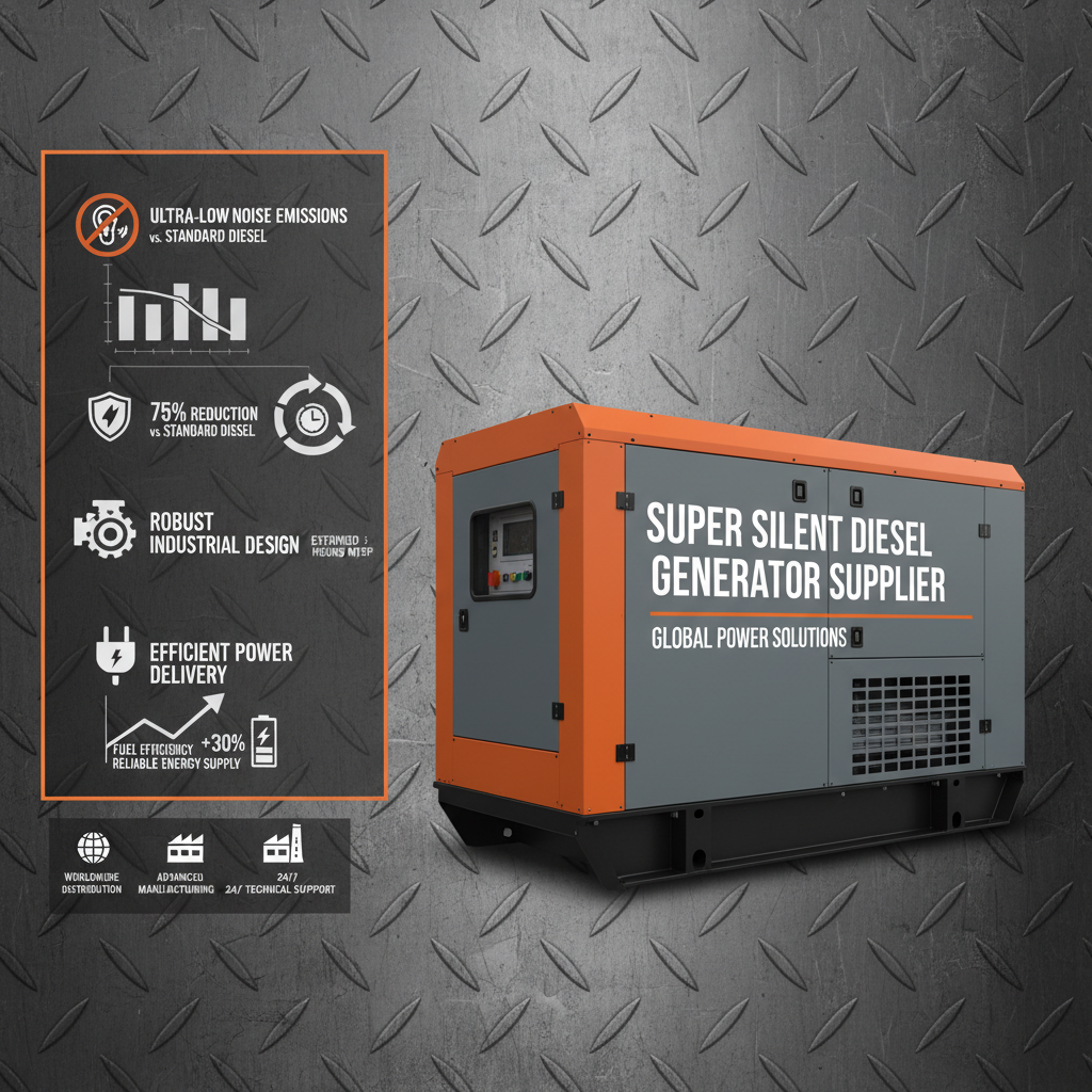 super silent diesel generator Supplier