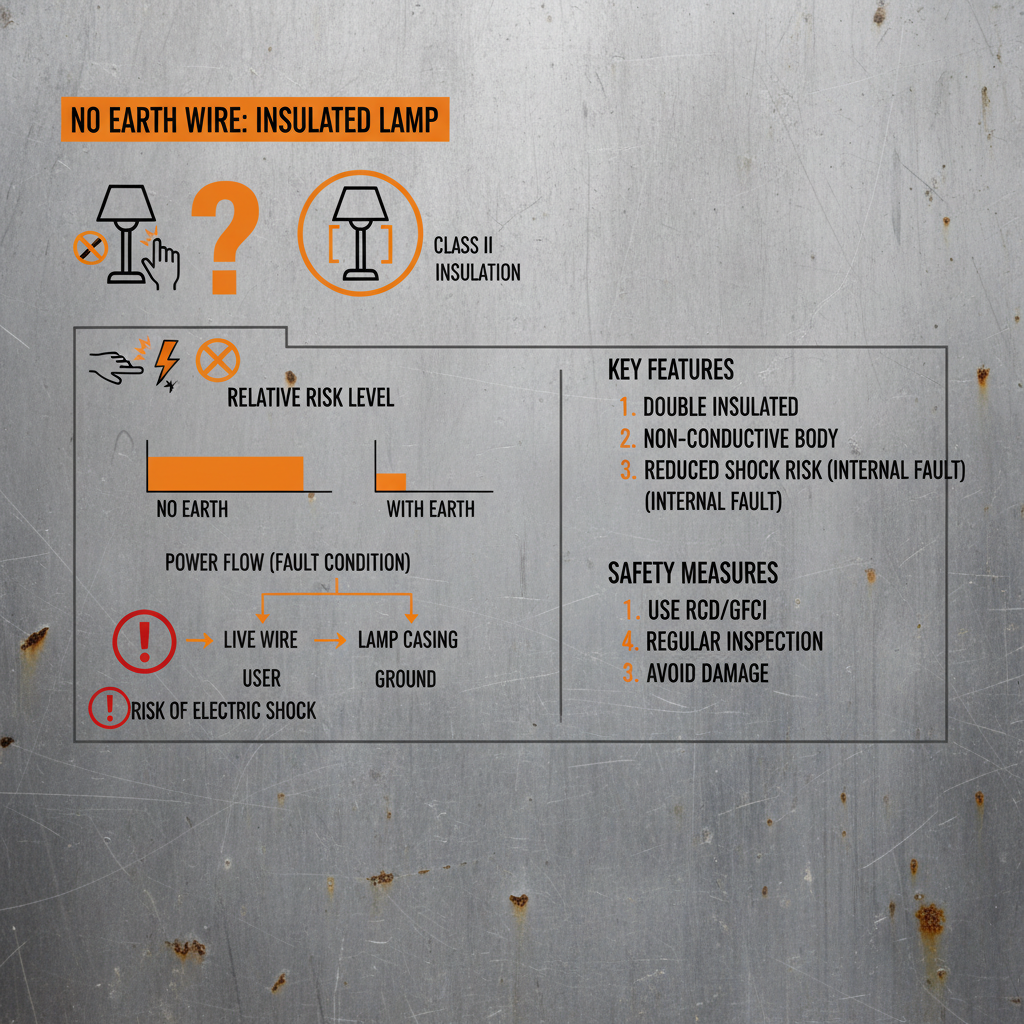 Understanding the Safety and Applications of a Lamp with No Earth Wire