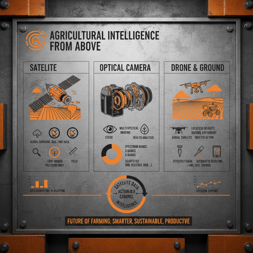 Revolutionizing Farming Practices with Satellite in Agriculture Technology