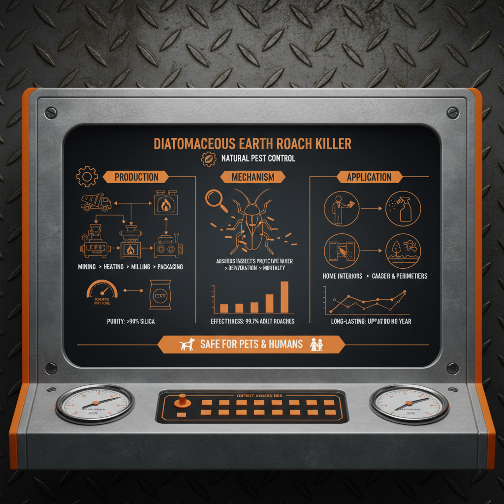 Diatomaceous Earth Roach Killer A Comprehensive Guide to Effective Control