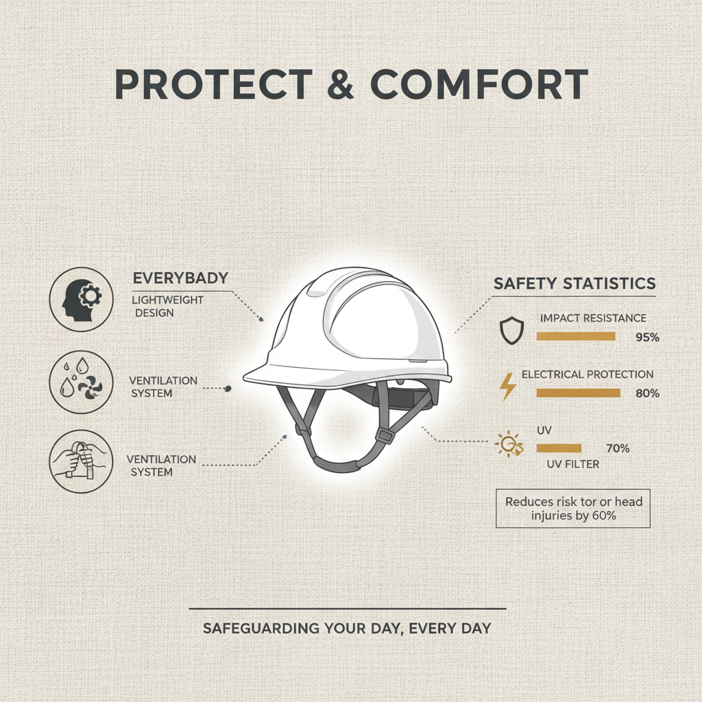 Choosing the Right White Color Safety Helmet for Workplace Protection