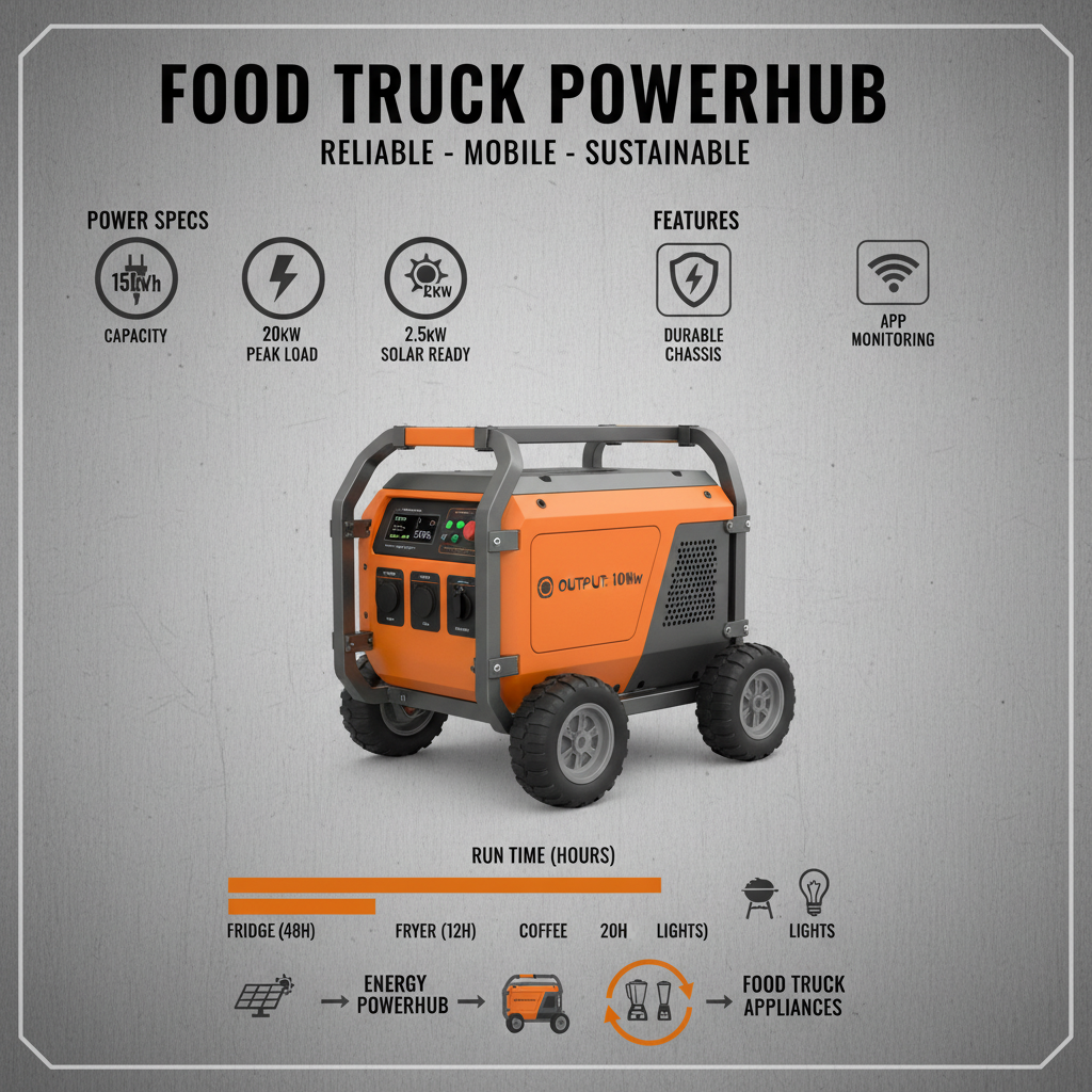 Choosing the Right Portable Power Station for Food Truck Operations