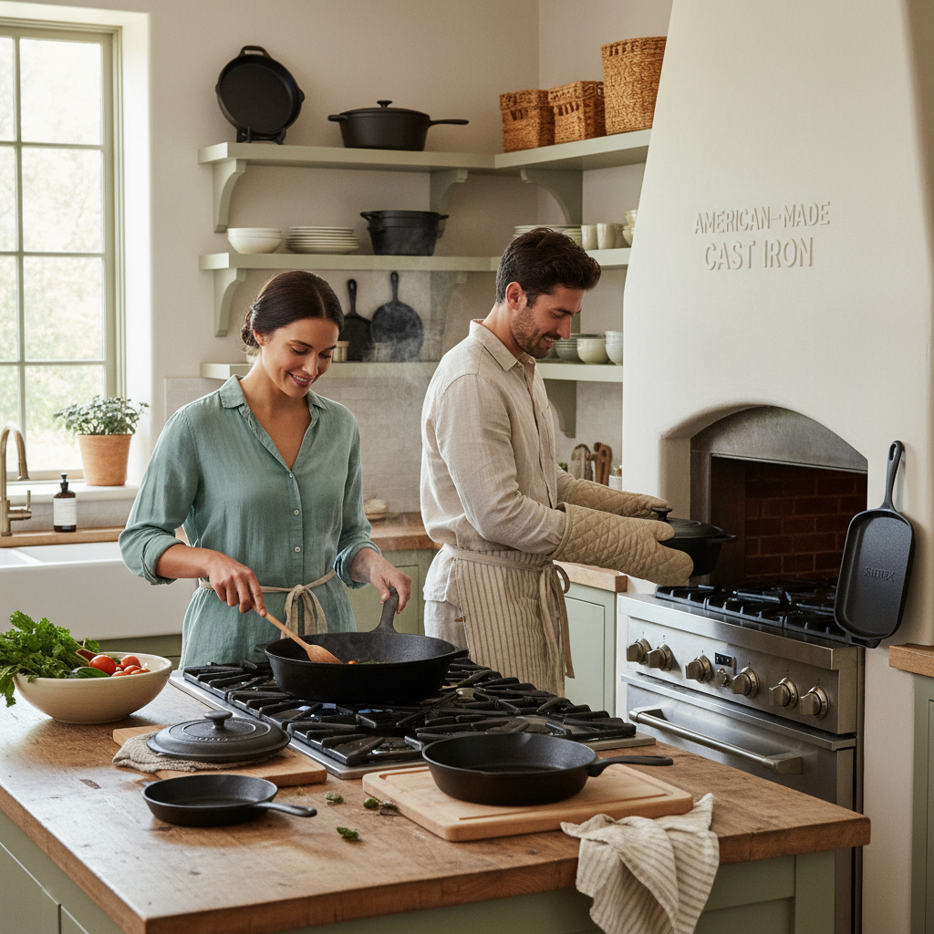 Discover Top Quality Cast Iron Cookware Brands Made in USA for Your Kitchen