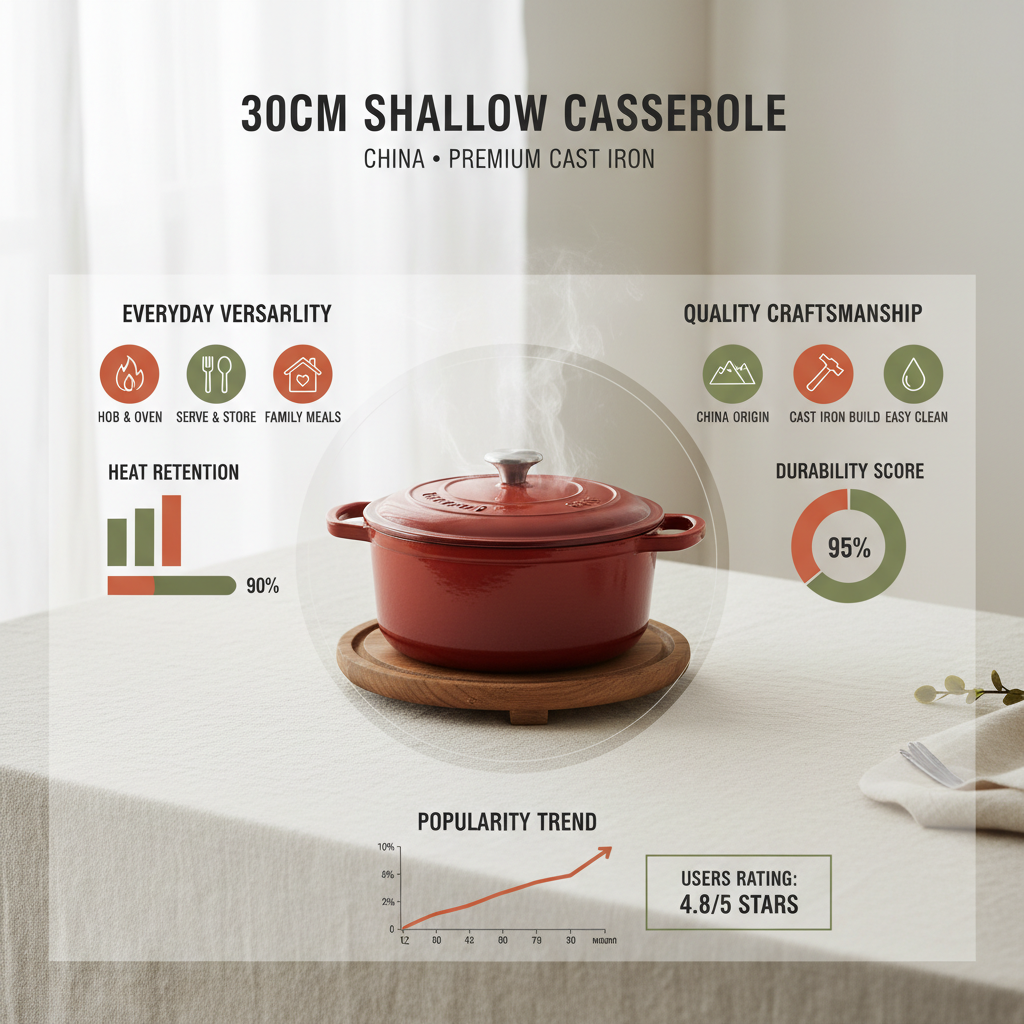 Sourcing High Quality China 30cm Shallow Casserole From Trusted Suppliers