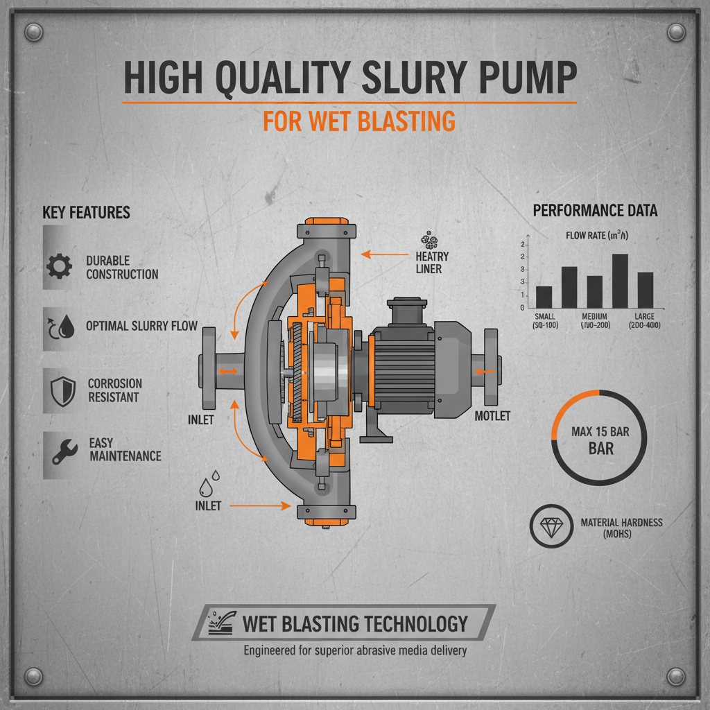 Maximize Wet Blasting Efficiency with a High Quality Slurry Pump for Wet Blasting