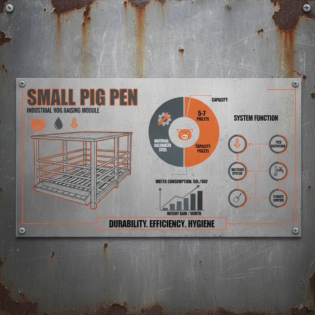 Choosing the Optimal Small Pig Pen for Healthy and Efficient Farming