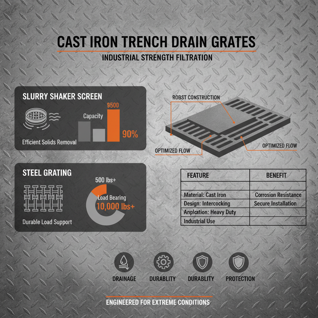 Durable and Reliable Cast Iron Trench Drain Grates for Effective Drainage