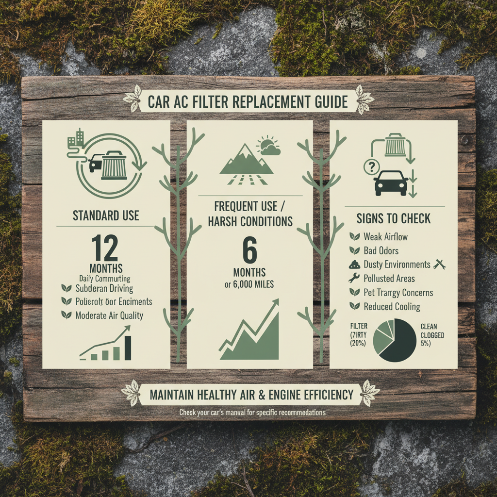 How Often Should You Change AC Filter in Car For Optimal Air Quality How Often Should You Change AC Filter in Car For Optimal Air Quality