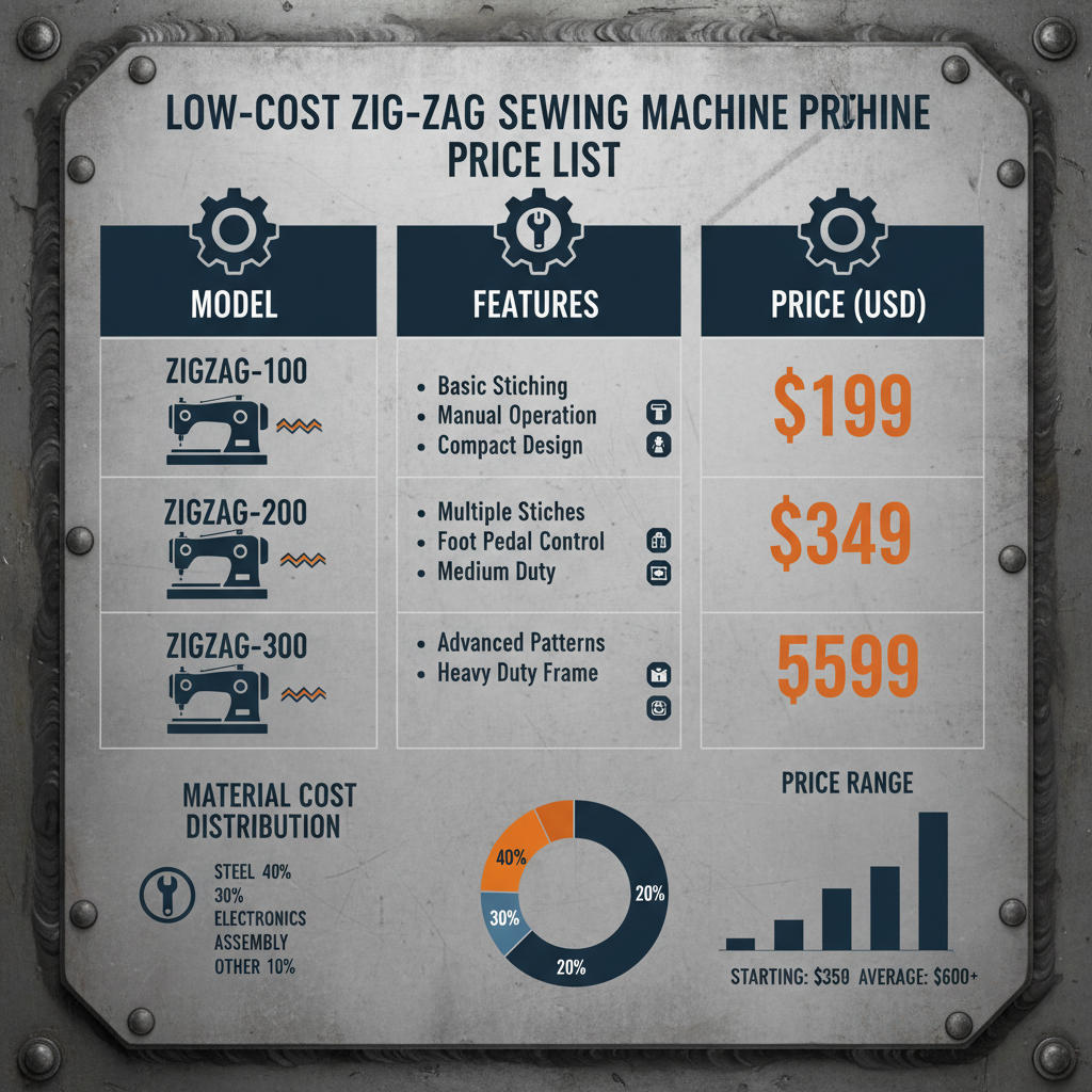 Comprehensive Zig Zag Sewing Machine Price List and Buying Guide