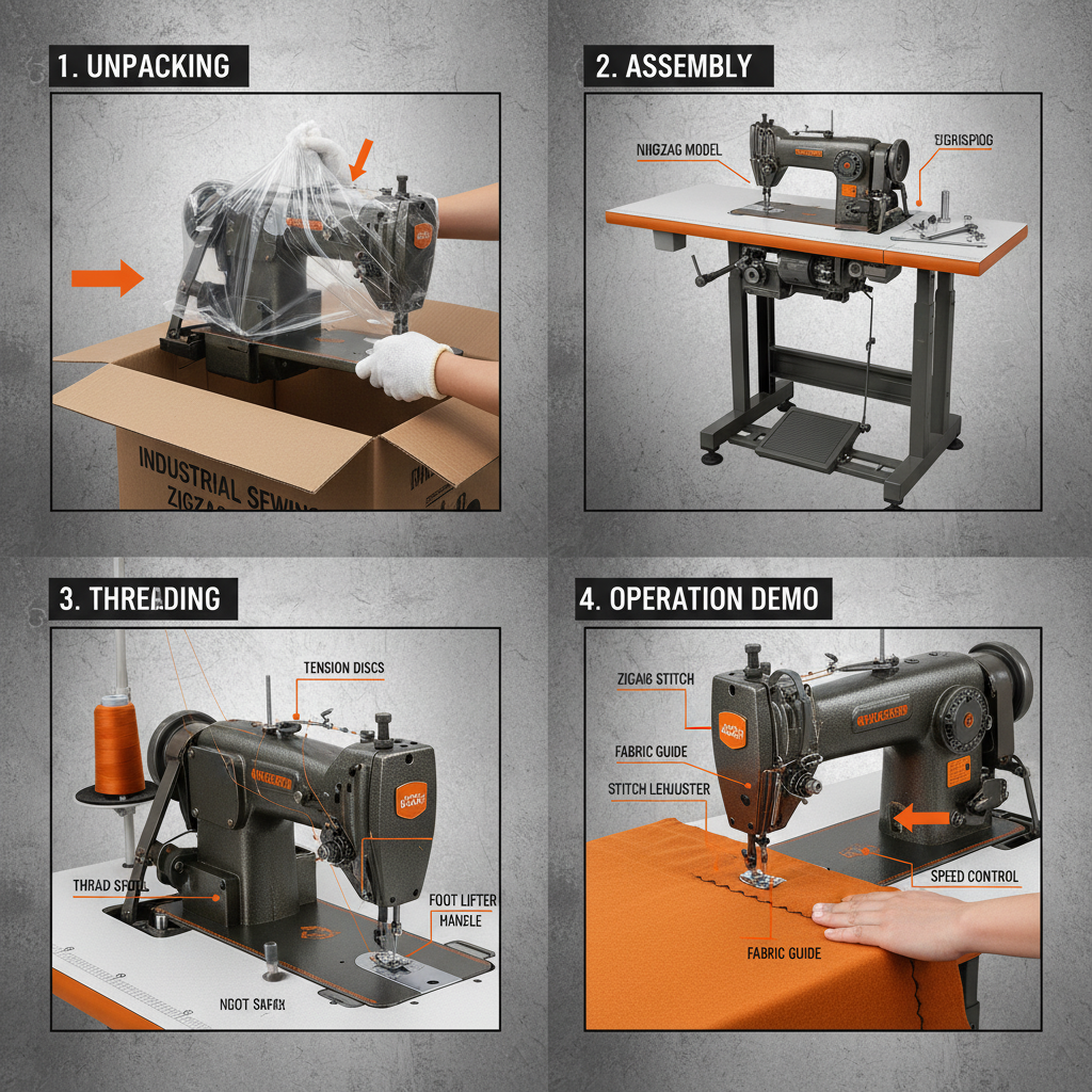 Find Your Ideal Industrial Zigzag Sewing Machine for Sale Today