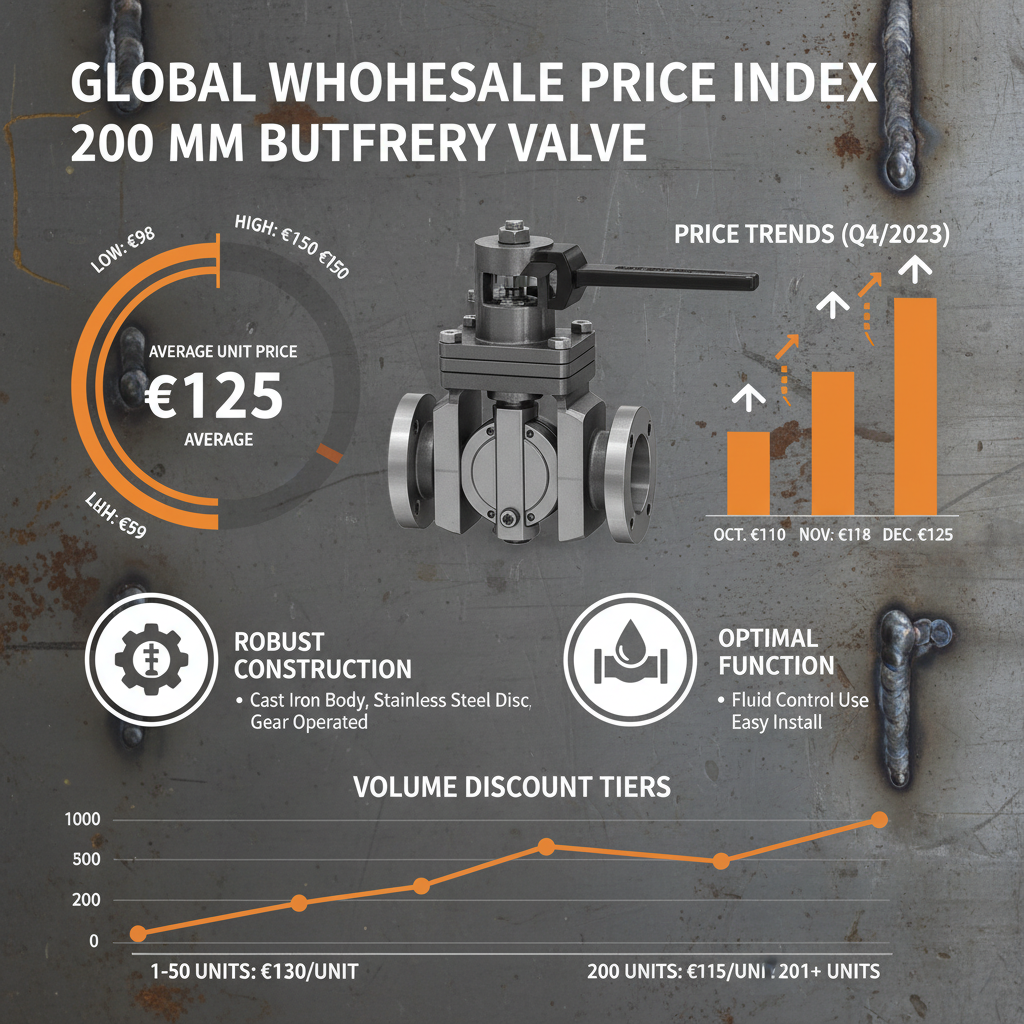 Find the Best Wholesale 200 mm Butterfly Valve Price and Comprehensive Guide