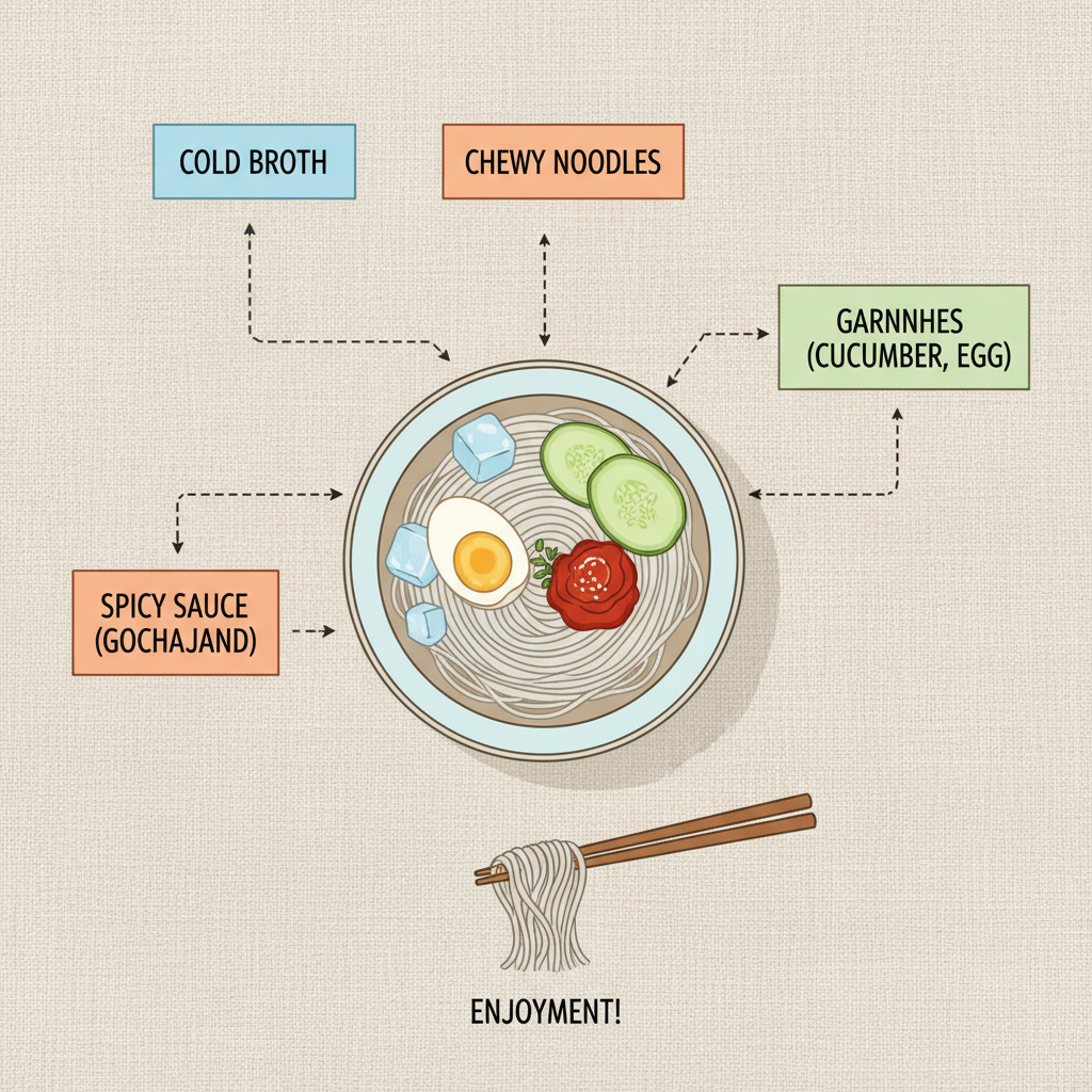 Discover the Refreshing World of Cold Chewy Noodles Korean Cuisine