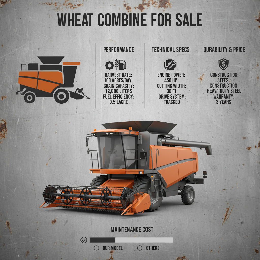 Find The Best Wheat Combine for Sale To Maximize Your Harvest Yields