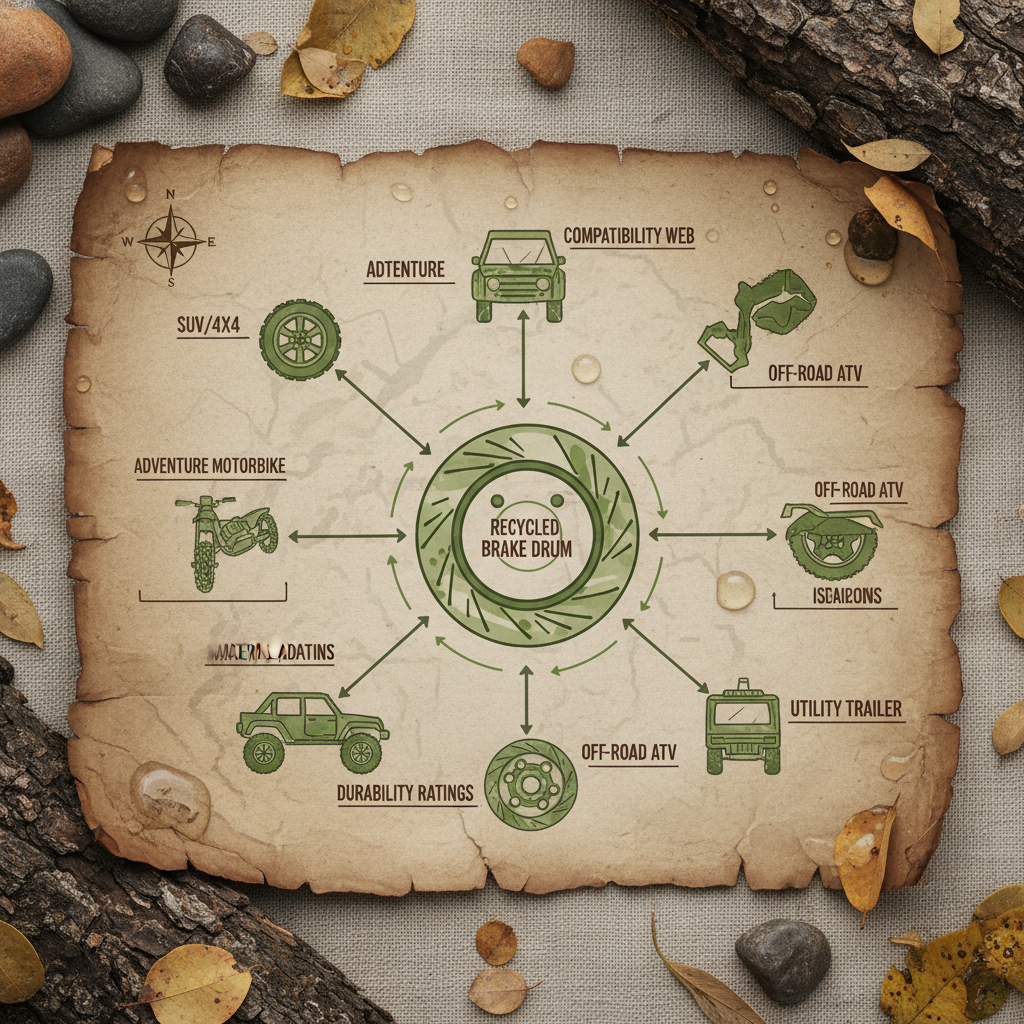 Comprehensive Brake Drum Cross Reference Webb for Vehicle Parts Identification