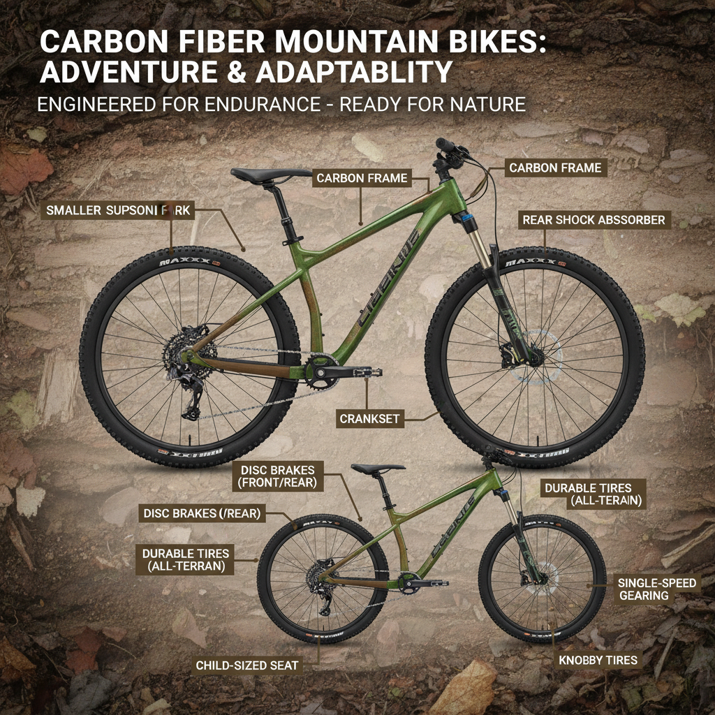 Explore the Benefits of a High Performance Carbon Fiber Mountain Bike