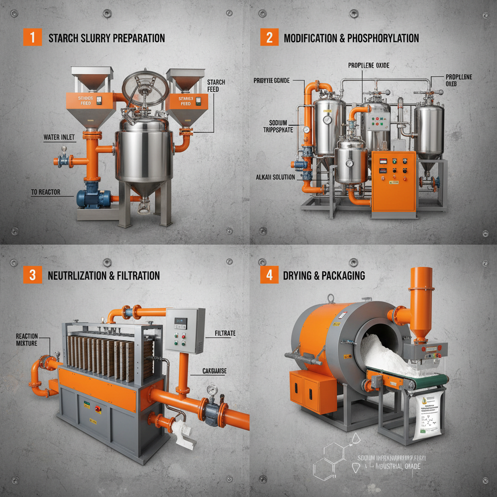 Optimizing Industrial Cleaning with Sodium Hydroxypropyl Starch Phosphate Solutions