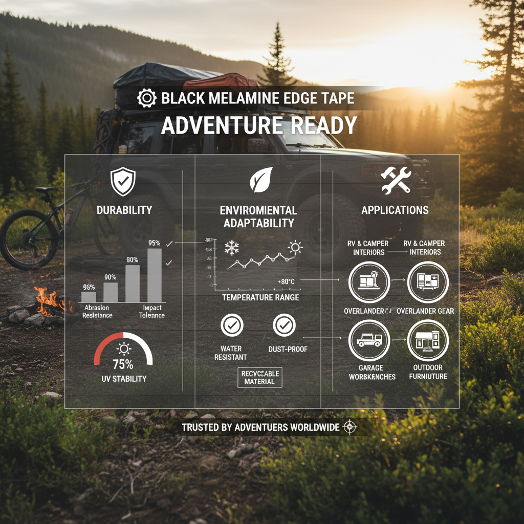 Comprehensive Guide to Black Melamine Edge Tape for Furniture and Woodworking