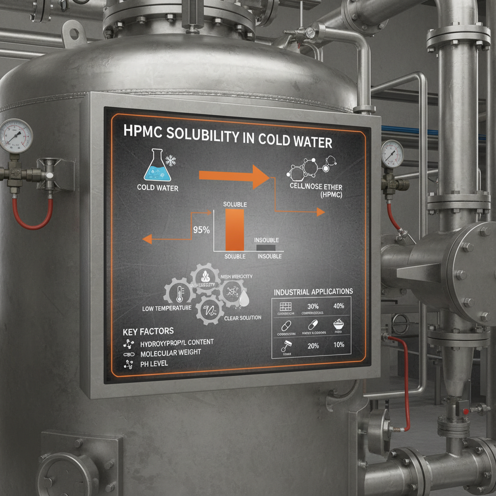 Understanding HPMC Solubility in Cold Water and Optimizing Dissolution Techniques