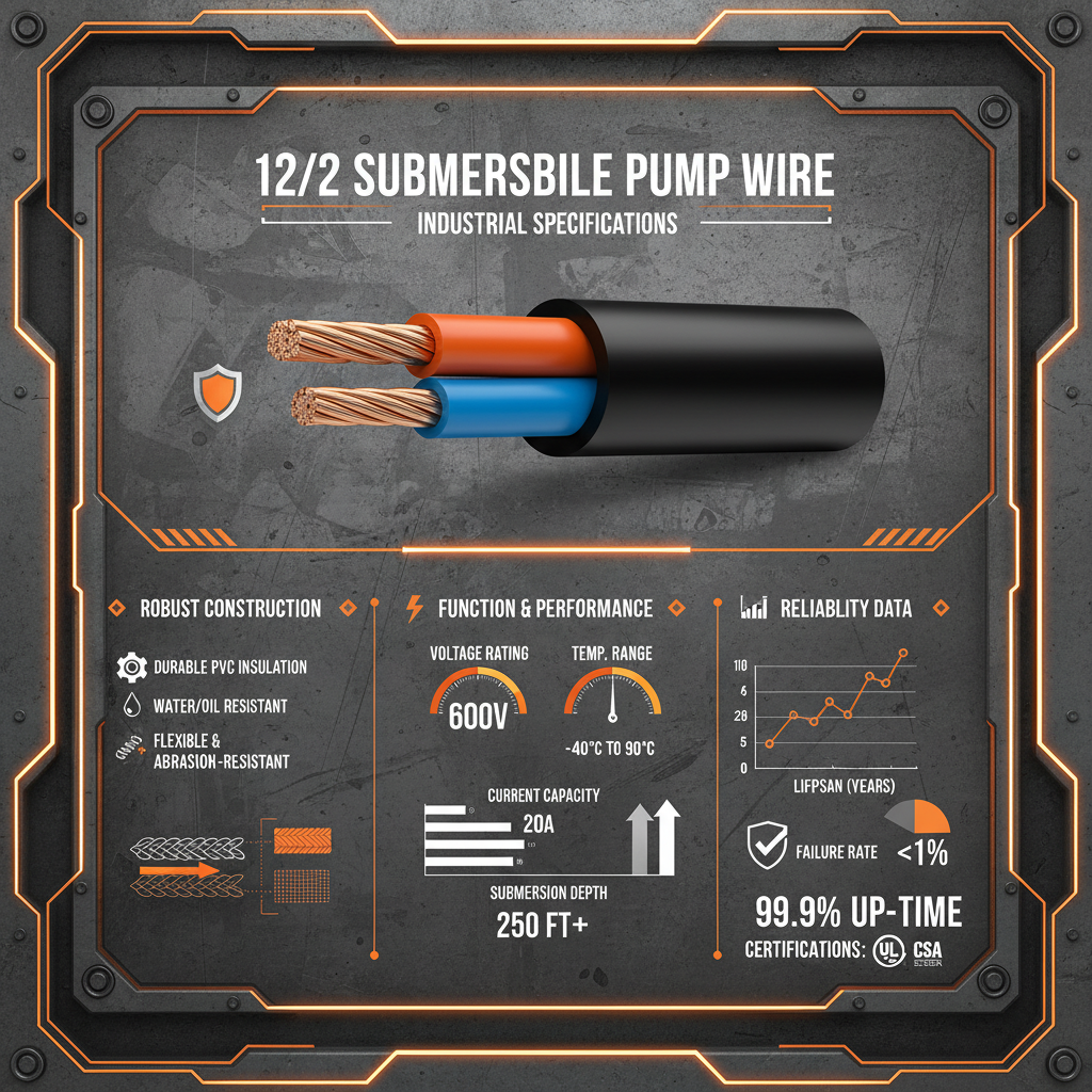Understanding 12 2 Submersible Pump Wire for Optimal Well System Performance