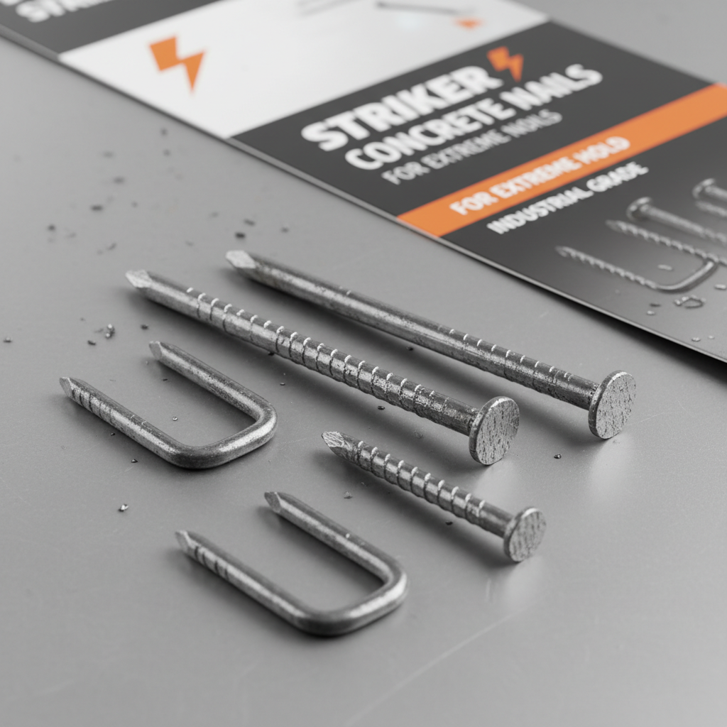Comprehensive Guide to Striker Concrete Nails for Robust Construction