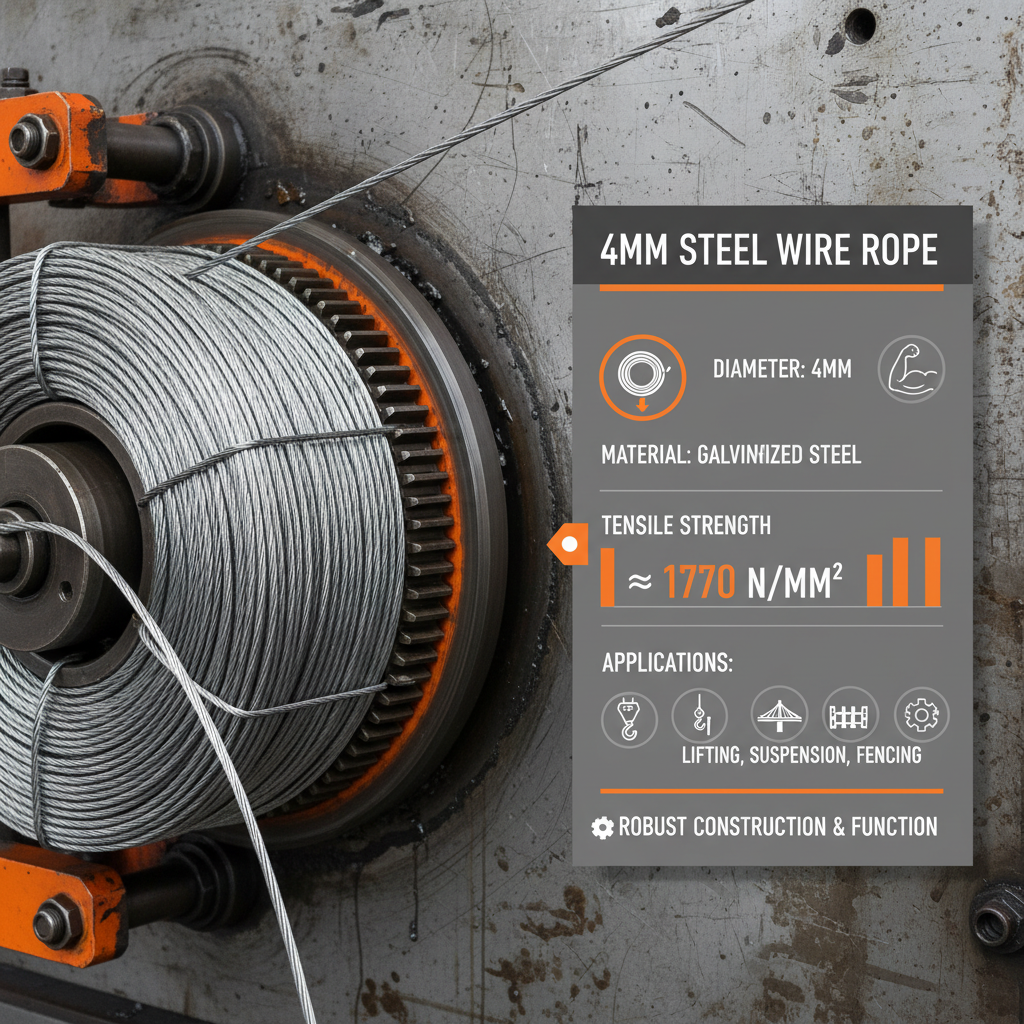Comprehensive Guide to 4mm Wire Rope Applications and Specifications